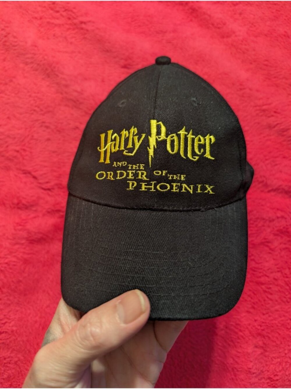 Harry Potter Order of Phoenix 2003 Book Release Promo Hat Scholastic Vintage Y2K
